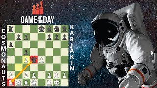 Grandmaster Plays Chess Game Between Space & Earth! | Cosmonauts vs Karjakin screenshot 2