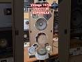 1970s Vintage Rare BOOKSHELF SPEAKERS VIDEOTON BASS SPEAKER TWEETER