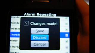 BlackBerry Musical Clock App (paid Version) screenshot 5