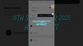 ARI WALLET QUIZ TODAY 15 16 SEPTEMBER QUIZ TIME!  WATCH, climb leaderboard🌊 #web3 #airdrops #answer
