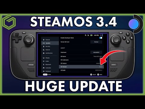 Steam Deck OS 3.4 Update is HERE!!