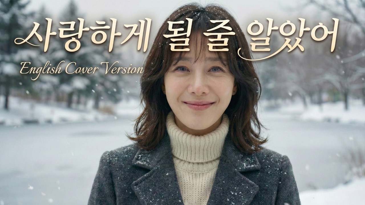 신효범- 사랑하게 될 줄 알았어 (English Cover) (AI Cover) | 개취레코드