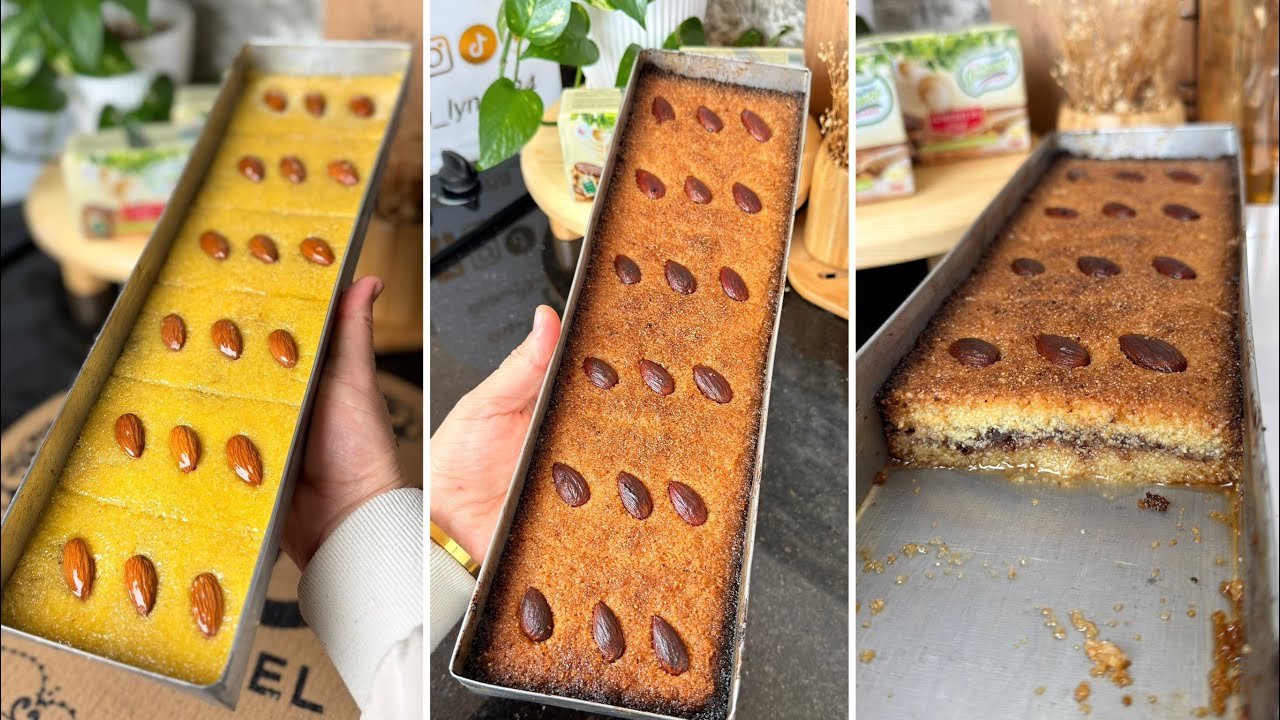 قلب اللوز المحشي فالمول الاسطوري بمقادير مضبوطة يجي معسل للقلب بكل أسرار نجاحه والسبب لي يخليه يابس