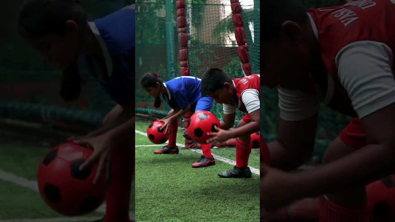 Training our U9 goalkeepers at Vasai Virar United FA