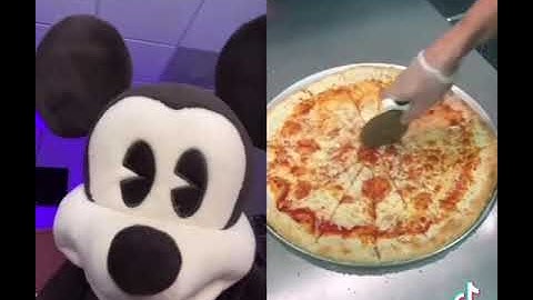 Mickey said that’s enough slices!😂