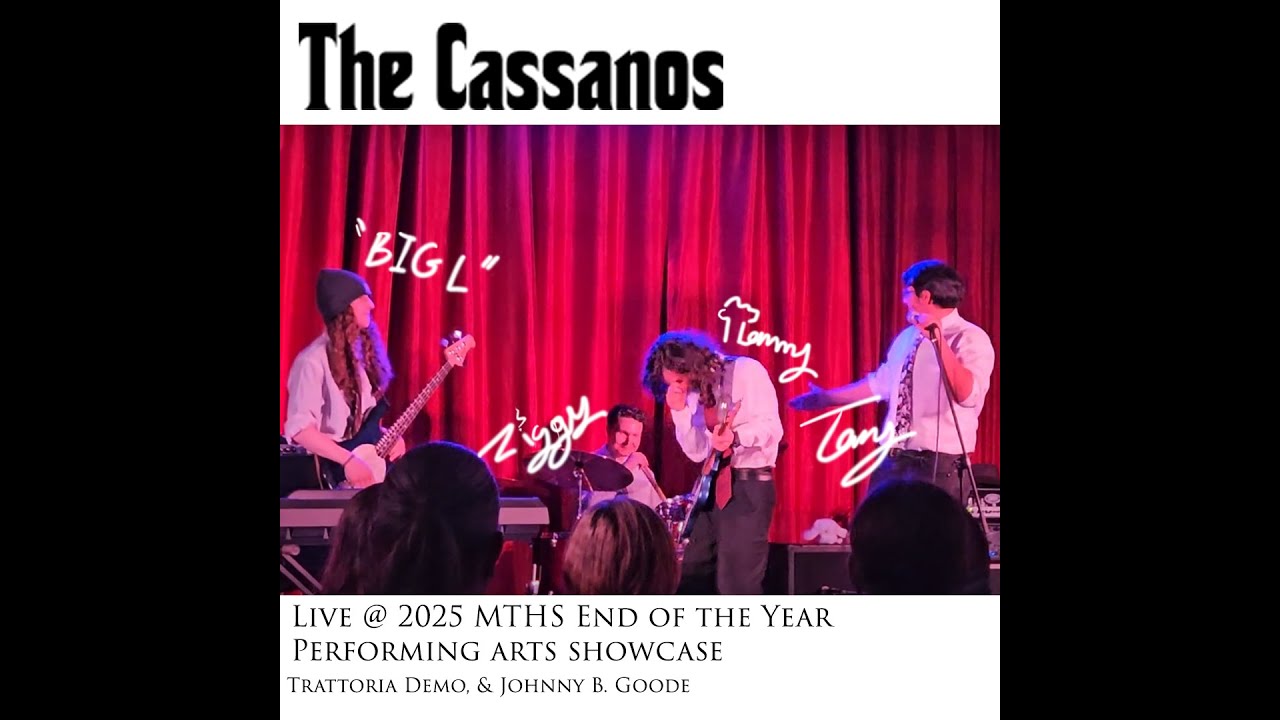 The Cassanos LIVE @ 2025 MTHS  EOY Performing Arts Show - (FULL SET)