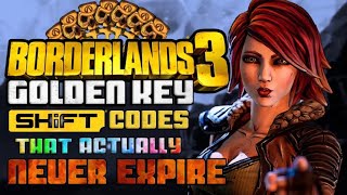 GOLDEN KEY (SHiFT Codes) for BORDERLANDS 3 that NEVER EXPIRE!!!! (DEC 2022 - With FIX) & EXPLOIT!!!