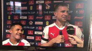 Per Mertesacker post FA Cup 2016