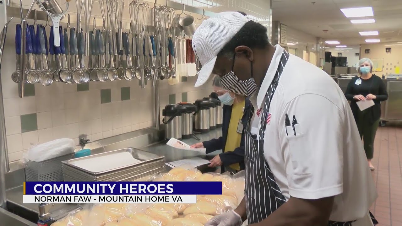 Community Heroes: Norman Faw takes pride in keeping his fellow veterans fed at the VA