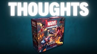 Thoughts On The Civil War Box Announcement for Marvel Champions