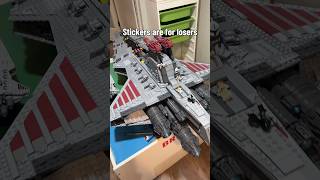 3D Printed Venator Sticker pieces - using multicolor printing to make details on the 150% Venator