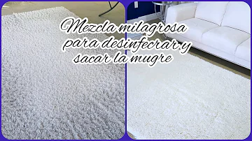 ¿Cómo lavar las alfombras con vinagre blanco?