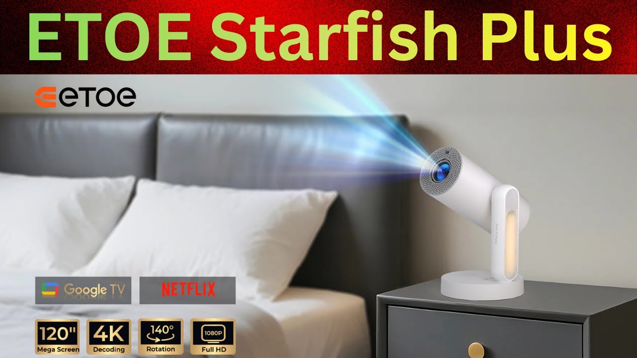 Why the ETOE Starfish Plus Projector | GAME CHANGER for Home