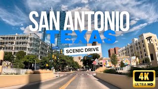 Driving San Antonio TX / 4K HDR / Scenic Drive