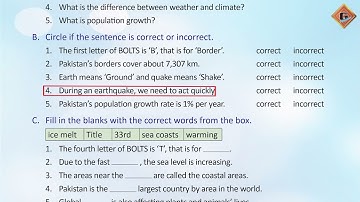 Gohar Social Studies 5|Unit 5|Lec 22|Exercise