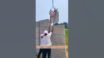 Constructing Boundaries:Installing Concrete Wall Panels