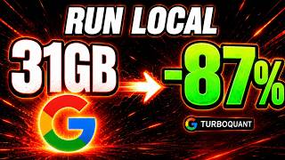 How Google Shrunk 31GB LLM to 4GB (TURBOQUANT)