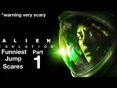 Funniest alien isolation twitch jumpscares part 1 *warning very scary ...