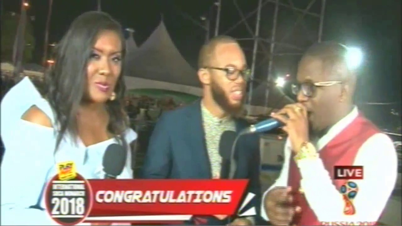 Soca Monarch Finals 2018 - Interview with Winner "Voice"