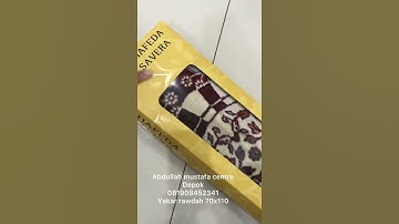 Sajadah yakar rawdah plus box / Sajadah turkey / Abdullah mustafa centre