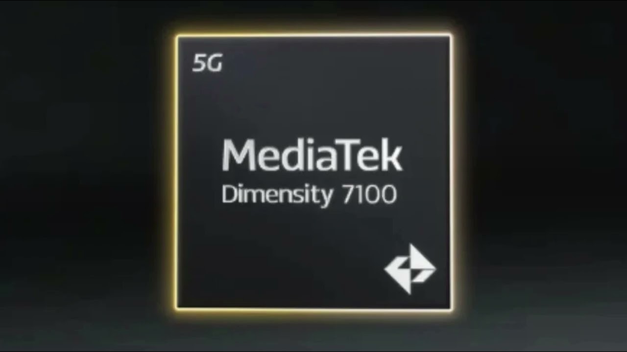 MediaTek announces the Dimensity 7100, a new 6nm chip for mid-range 5G phones