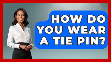 How Do You Wear A Tie Pin? - The Sharp Dressed Gent