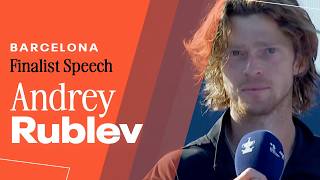 Download lagu Andrey Rublev Finalist Speech | 2026 Barcelona