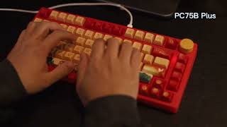 Akko PC75B Plus Jahr des Tiger Stock Sound Test screenshot 5