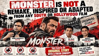 Salman Khans Monster Movie Is Not A Remake, Adaptation, Or Inspired By Any Filmdirector Vamshi