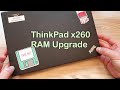 Lenovo ThinkPad X260 RAM Upgrade (4K60FPS)