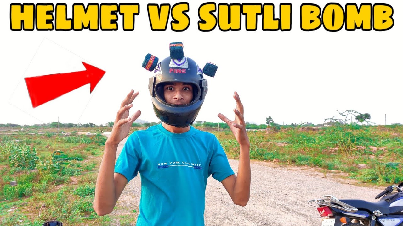 Sutli Bomb Vs Helmet Amazing Experiment By A2Z Experiment