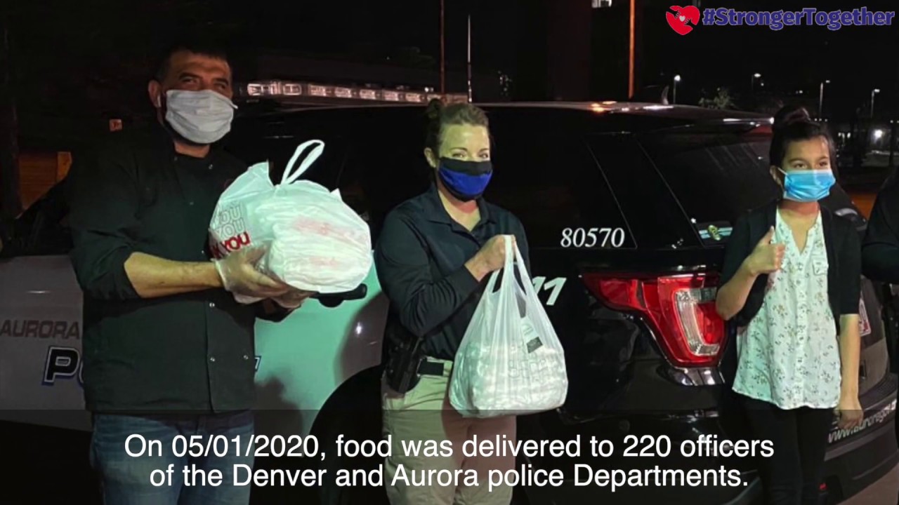 Denver and Aurora Police Department Food Delivery | Embrace Relief