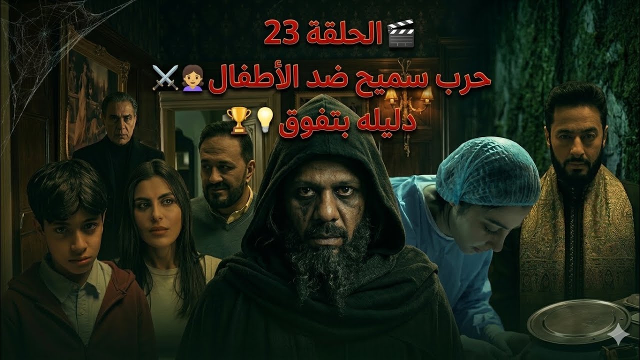 المداح الحلقة 23 😱 نهاية صادمة لسميح! دليلة بتفوق والمواجهة الكبرى بين سميح والاطفال  🔥