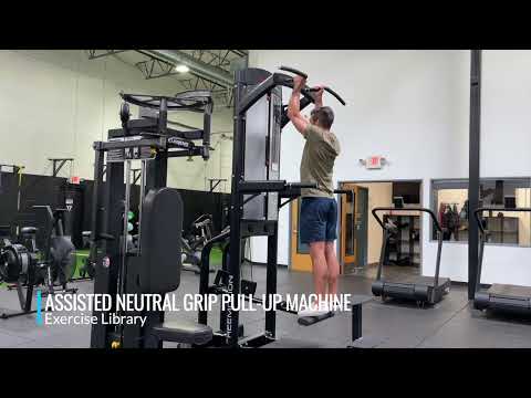 Assisted Neutral Grip Pull-Up Machine