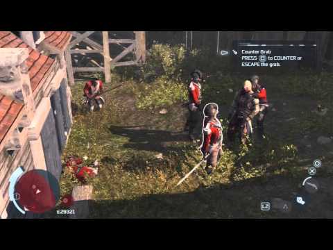 Assassin's Creed 3 - Fort Monmouth Liberation walkthrough [HD]