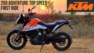 2022 KTM 250 Adventure Top Speed First Ride Review Off Road On Road Unscripted Motovlog