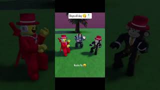 boys in days vs in night #sammy #roblox #funny #boy