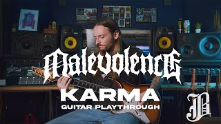 MALEVOLENCE - Karma (OFFICIAL GUITAR PLAYTHROUGH)