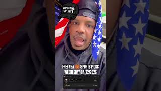 🎁 FREE NBA 🏀 Sports Picks🏆 WEDNESDAY 4-22-2026 💵
