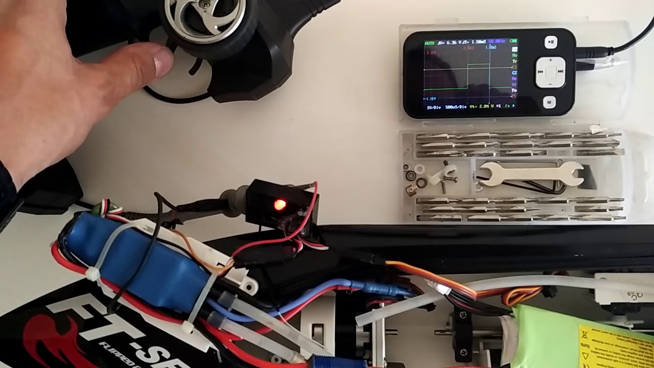 FT012 rc boat not reaching full speed - FIXED