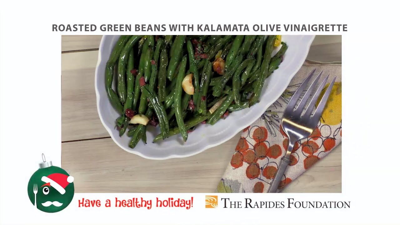 Roasted Green Beans with Kalamata Olive Vinaigrette YouTube
