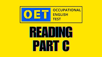 Oet reading part C ( patient safety ) questions 1 to 4 |  OET 2.0 Online Classroom