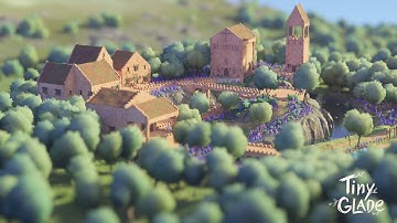 Tiny Glade Timelapse: Tuscan Hamlets.