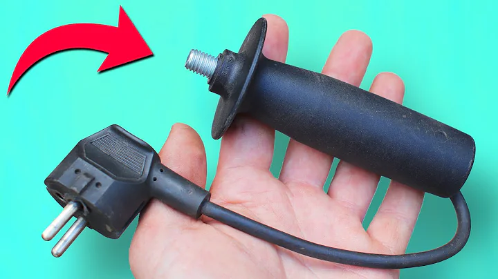 Millions Don’t Know the Secret of the Angle Grinder Handle!