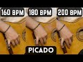 PICADO on 160 / 180 / 200 BPM - Entre dos Aguas of Paco de Lucía