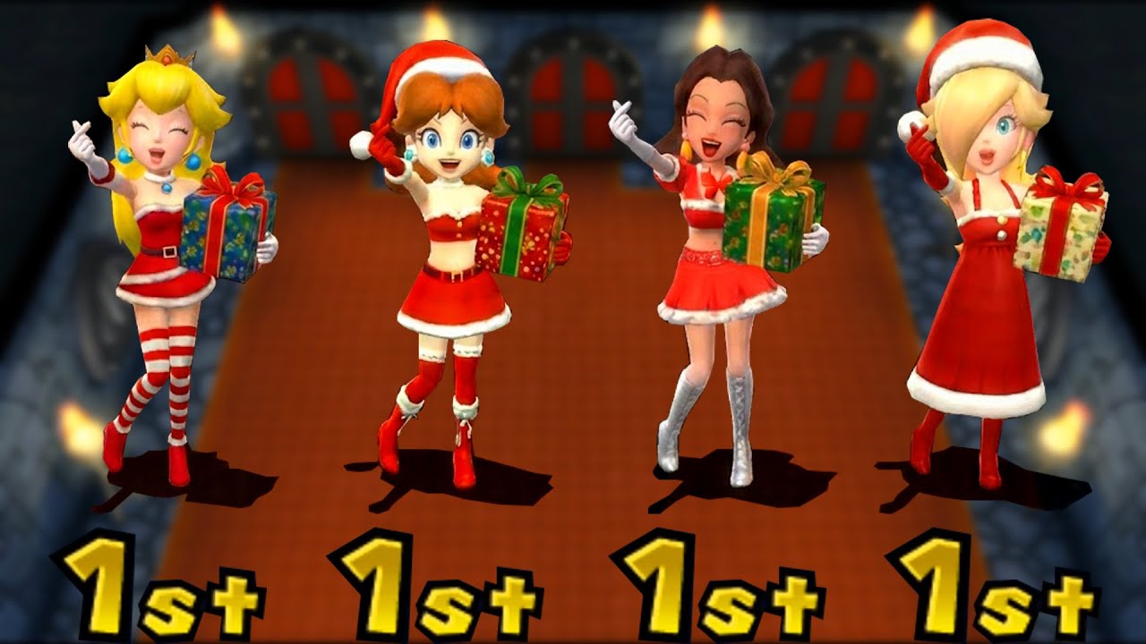 Only ONE Princess Wins! Mario Party 9 Minigames on Master COM