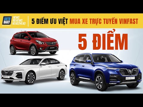 Video 5 điểm ưu việt khi mua ô tô VinFast trực tuyến... - youtube