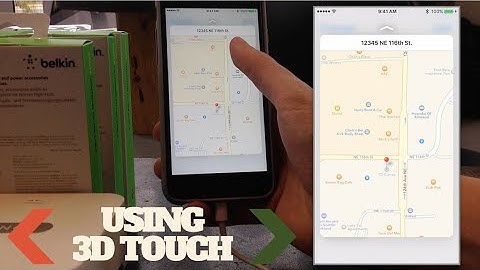 How To Use 3D Touch on iPhone 6s