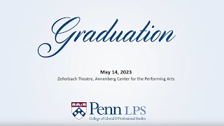 2023 Penn LPS Graduation