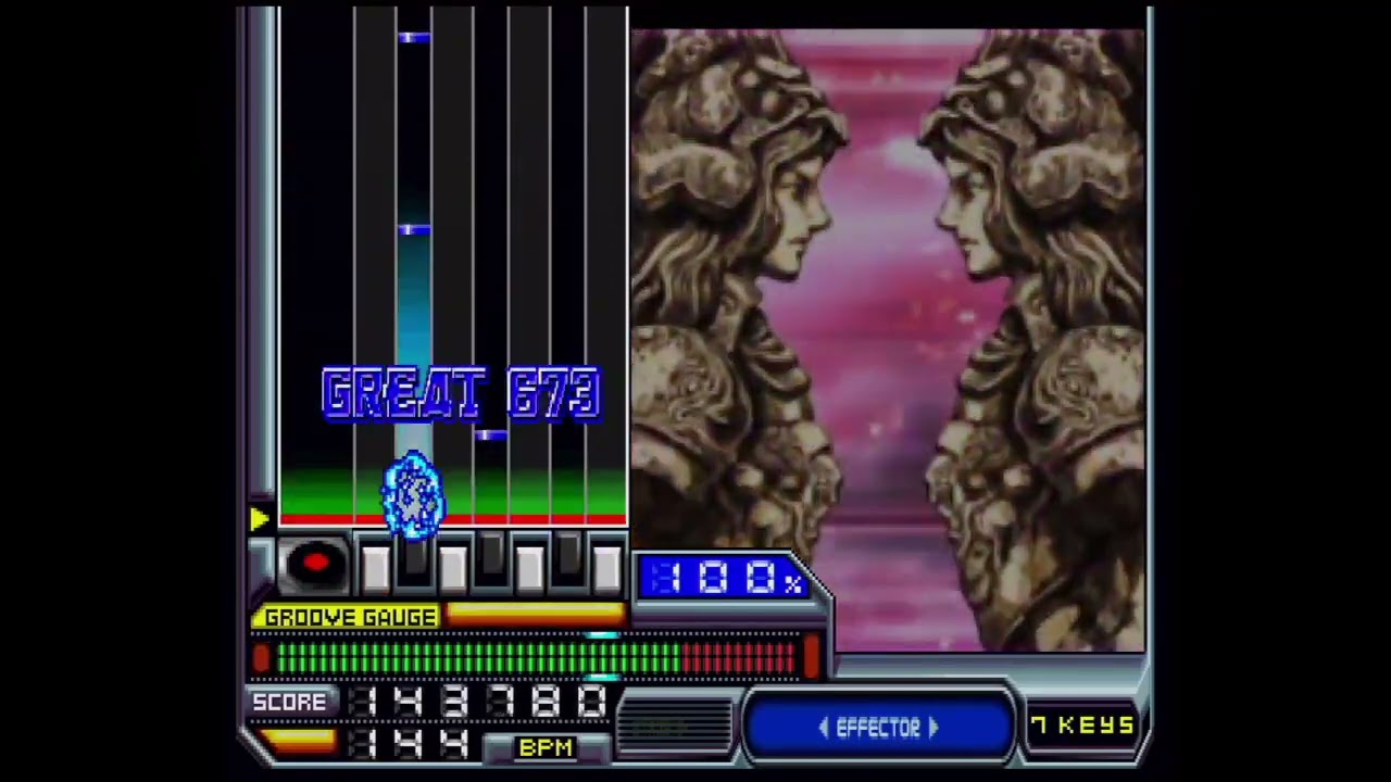 オートプレイ 60fps] ABSOLUTE (SP 7KEYS) / AutoPlay / dj TAKA / CS beatmania
